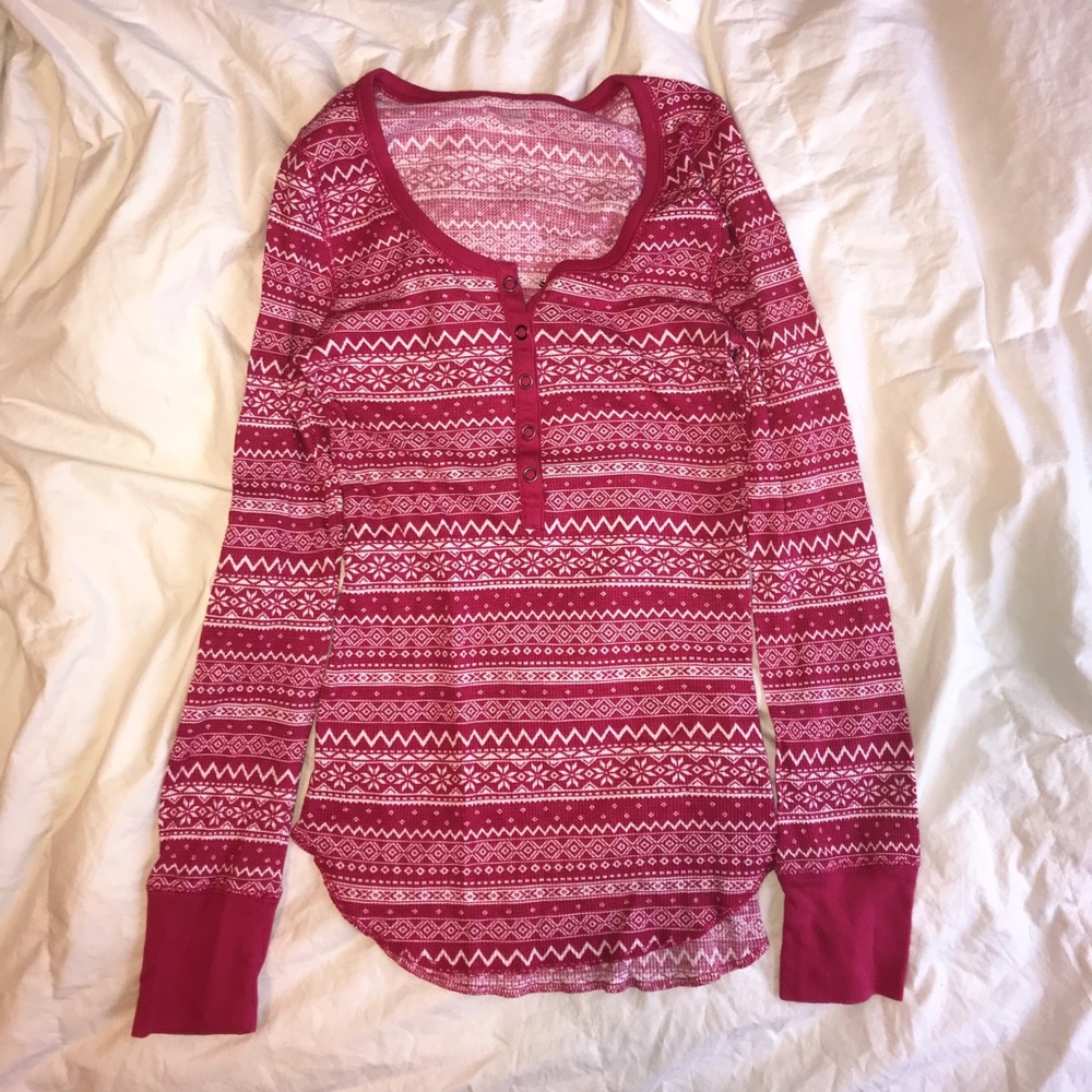 Old Navy Holiday Pajama Top